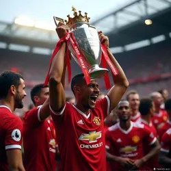 Valencia Lifts Premier League Trophy