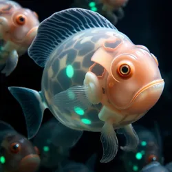 An Abyssal Blobfish photographed in its natural high-pressure environment