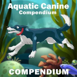 Illustration of an aquatic dog species