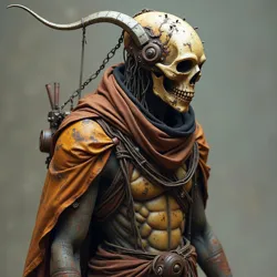 Rust Cultist adorned with scavenged tech