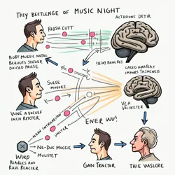 Neural cascade diagram