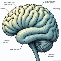 Neural pathway map