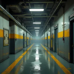 The industrial corridors of Level 1