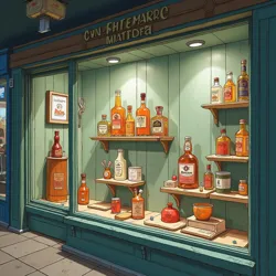 Store interior display