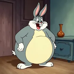 Big Chungus in his original form from Merrie Melodies