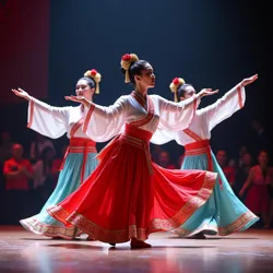 A groundbreaking performance combining traditional Korean dance elements with Chungueira at the 2023 ICF Cultural Exchange Festival