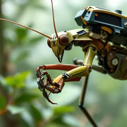 A [Mantis Class Combat Unit](#) performing precision micro-surgery during field operations