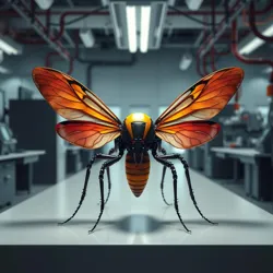 Advanced robotic insects in development lab