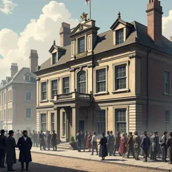 The headquarters of the Progressive Colonial Administration in London, established 1847