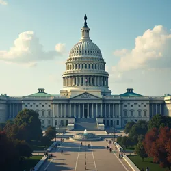 The reconstructed United States Capitol Building in New Columbia, completed in 2048 following the relocation of the capital