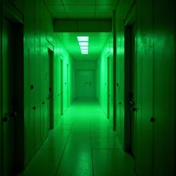 A rare documented manifestation of Infragreen captured in a Chromatic Expansion Chamber