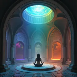 A specialized chamber at the Vantine Institute designed for facilitating spectral awakening experiences