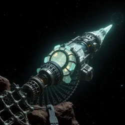 Recovered propulsion component believed to be from an ancient Seed Ship