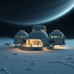 Titan Research Station exterior