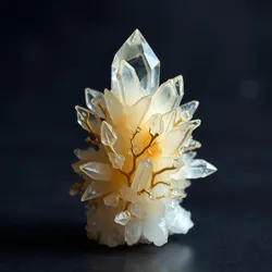 An ancient speaking crystal used in traditional oratory ceremonies