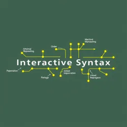 Image: A conceptual illustration of Interactive Syntax facilitating communication between humans and AI systems.