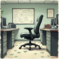 The unexplained phenomenon of [Self-Propelling Office Furniture](#) continues to puzzle workplace investigators