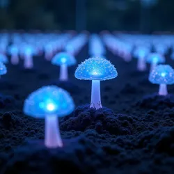 Advanced fungal bioluminescence system