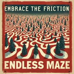 A rare propaganda poster from the Interface Antagonists' "Embrace the Friction" campaign