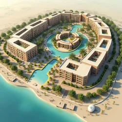 The new Qatar Olympic Village layout