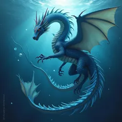 Aquamarina Dragons of Ocean Depths