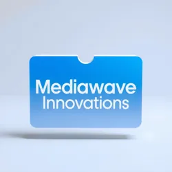 The logo of Mediawave Innovations, symbolizing its commitment to groundbreaking technology and creativity