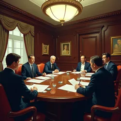 Corporate boardroom