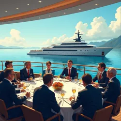 Luxury yacht conference