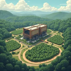 The Wellington-Sterling Mark VII Habitat Conversion Array transforms pristine wilderness into optimized industrial zones