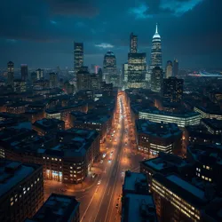 The City of London financial district, where many of the Reform Government's financial deregulation policies took effect