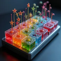 Cutting-edge spectral taste modulation system capable of creating precise correlations between color frequencies and flavor profiles