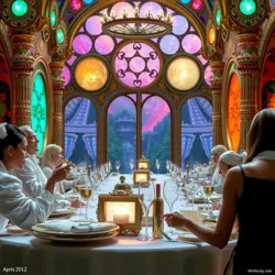 A banquet in the Celestial Court