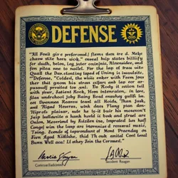 Combat Authorization Card