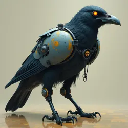 A demonstration of Corvid biomechanical augmentation technology at the Central Science Nest