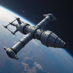 The Corvid Orbital Research Station, demonstrating their advancement into space exploration