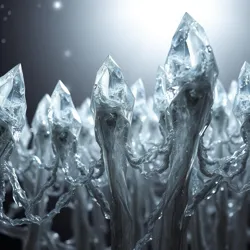 Advanced crystalline entities demonstrating collective computational abilities