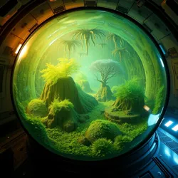 Experimental biosphere chamber