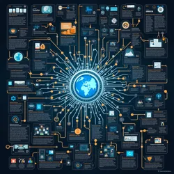 Visualization of the complex interplay between various creative synthesis components