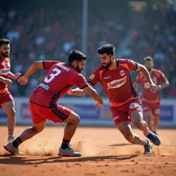 Apex Kabaddi League Action