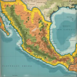 Map showing documented anomalous zones