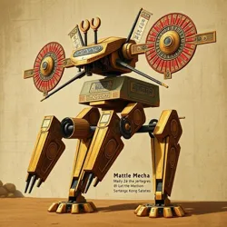 Sacred symbols found on recovered Battle Mecha components