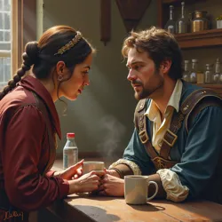 A documented case of Character Bleed Syndrome: A renaissance faire performer continues to maintain their character persona while ordering coffee at a local establishment