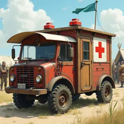 Mobile medieval medical unit