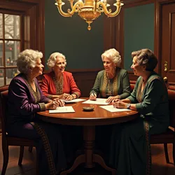 The founding members of Matriarch Management during their first official business meeting at Zaytoun's Café in South Philadelphia, 2021