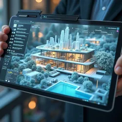 Advanced virtual property development tools allowing real-time collaborative design and modification of digital real estate