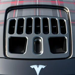 The signature tri-phase cooling vents of the HyperVolt S Plaid, featuring patented [CryoFlow technology](#)