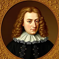 A 17th-century portrait of Johannes Fractalium.