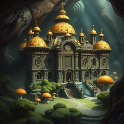 The Grand Rotting Palace, seat of the Greater Decomposer Dynasty's power