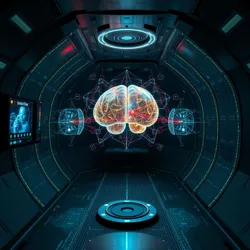 A modern Digital Phenomenology research chamber used for studying consciousness in virtual environments