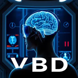 A patient undergoing VBD assessment in a [neural diagnostics chamber](#)